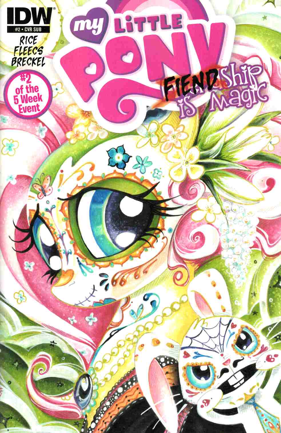 My Little Pony Fiendship Is Magic #2 Subscription Cover Near Mint (9.4) [IDW Comic] THUMBNAIL