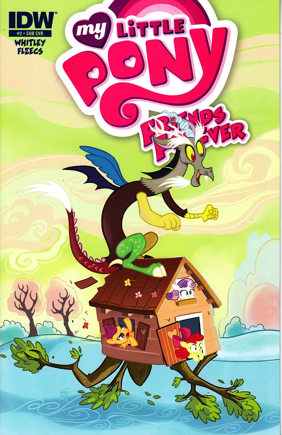 My Little Pony Friends Forever #2 Subscription Cover [Comic] THUMBNAIL