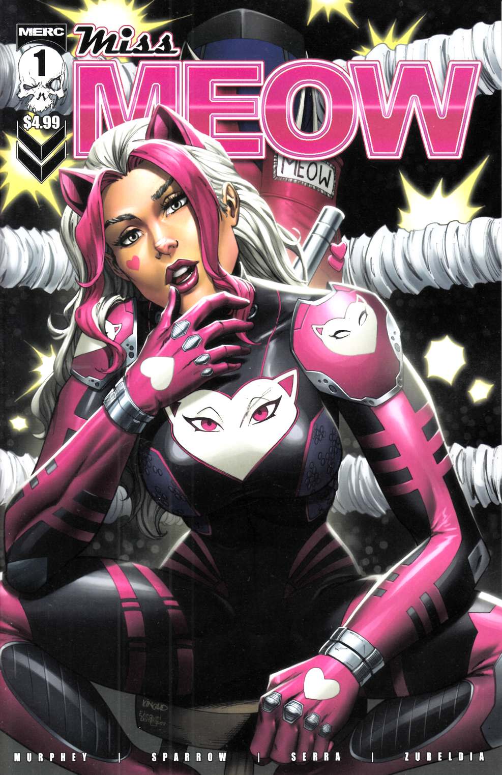 Miss Meow #1 Second Printing Near Mint (9.4) [Merc Comic] THUMBNAIL