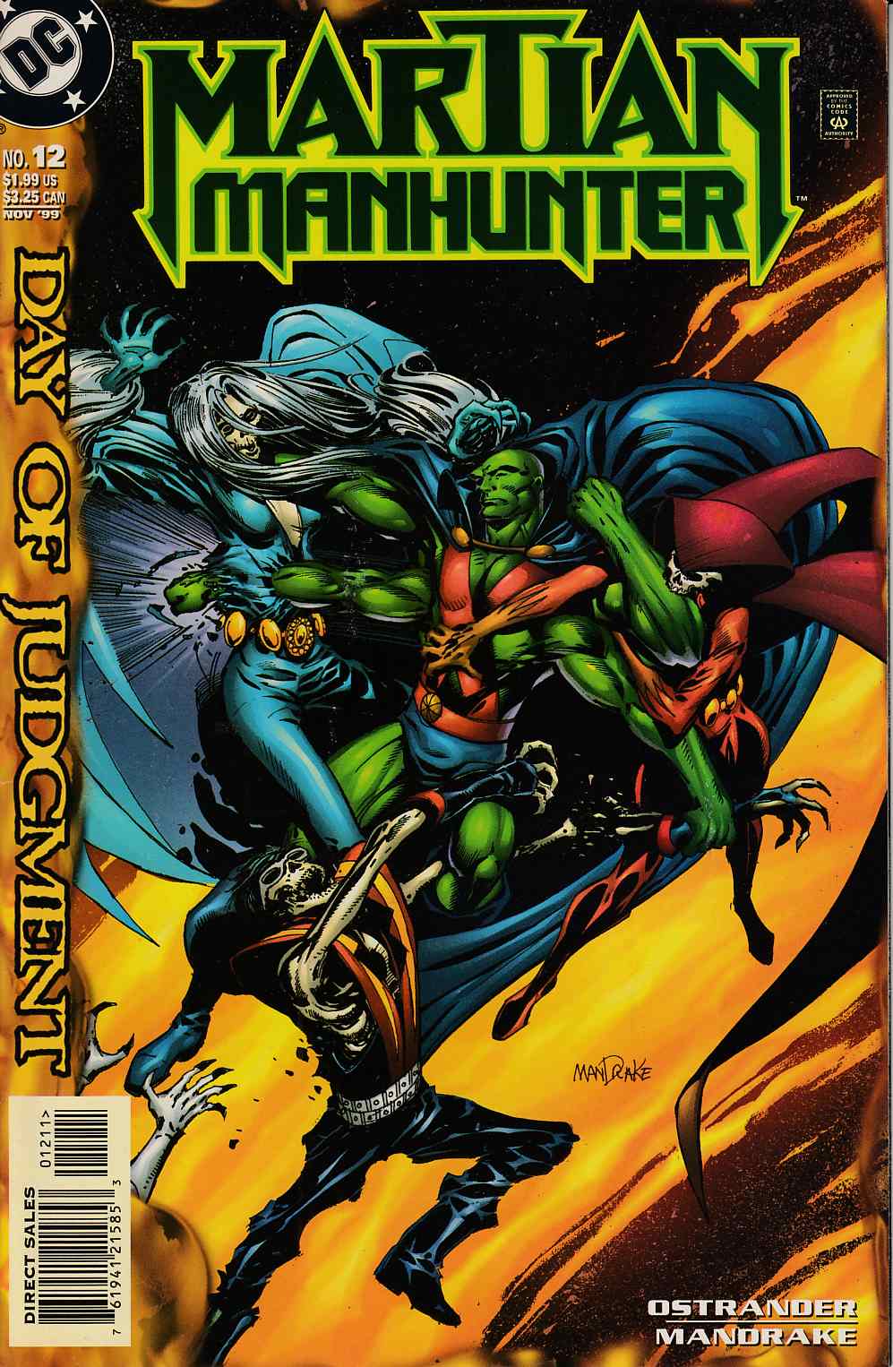 Martian Manhunter #12 Near Mint (9.4) [DC Comic] LARGE