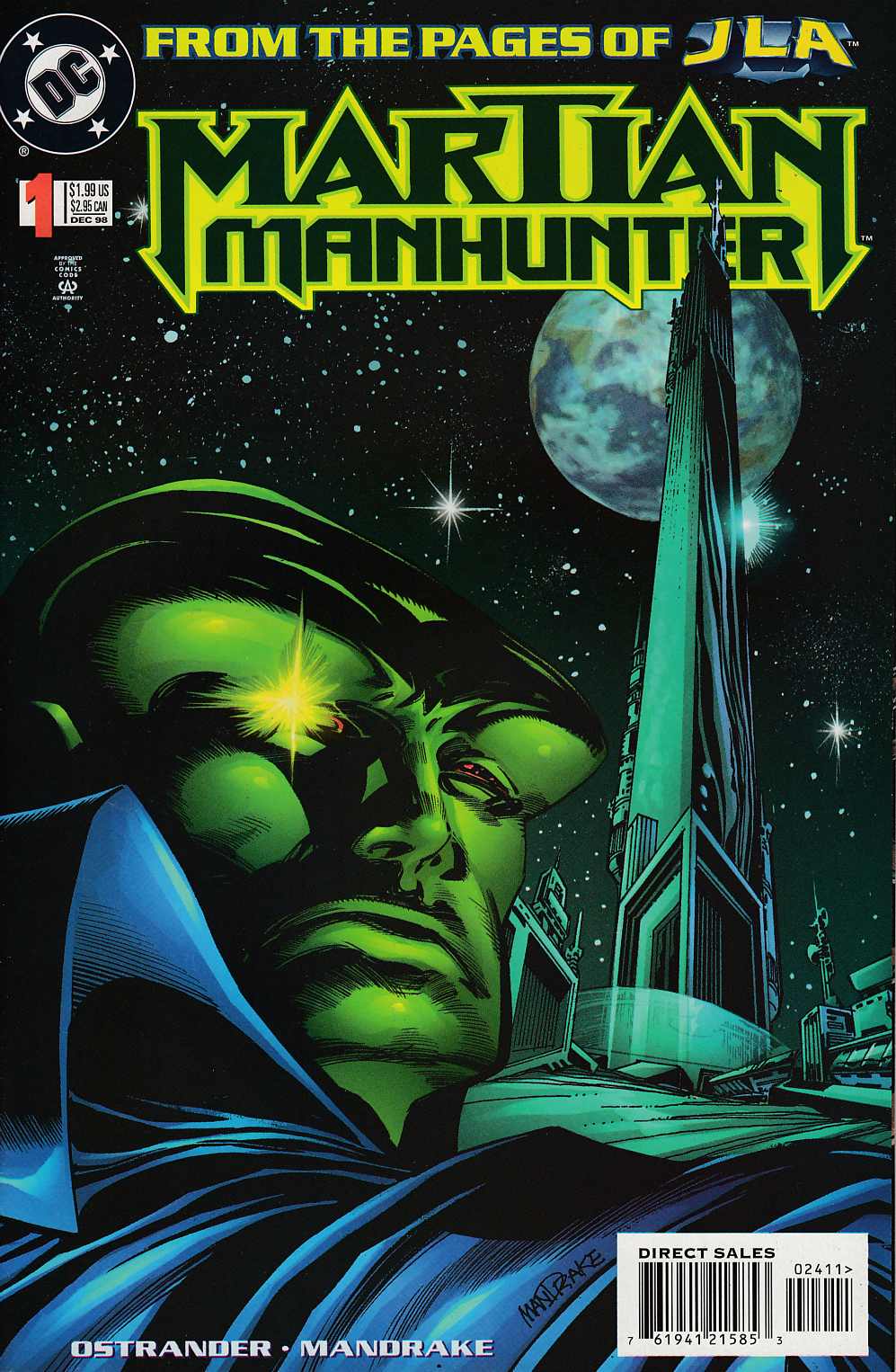 Martian Manhunter #1 Near Mint (9.4) [DC Comic] LARGE