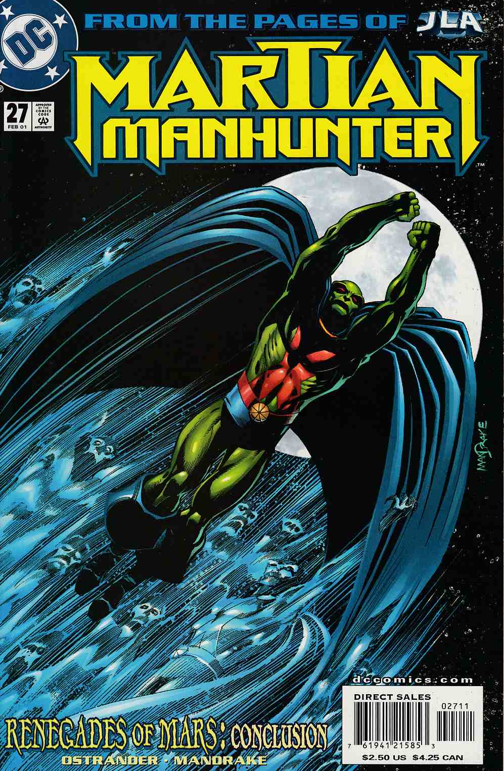 Martian Manhunter #27 Near Mint (9.4) [DC Comic] THUMBNAIL