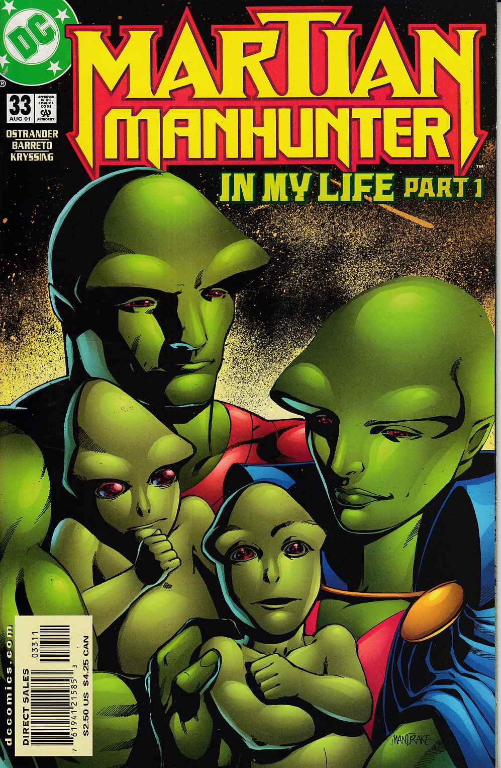 Martian Manhunter #33 Near Mint (9.4) [DC Comic] THUMBNAIL