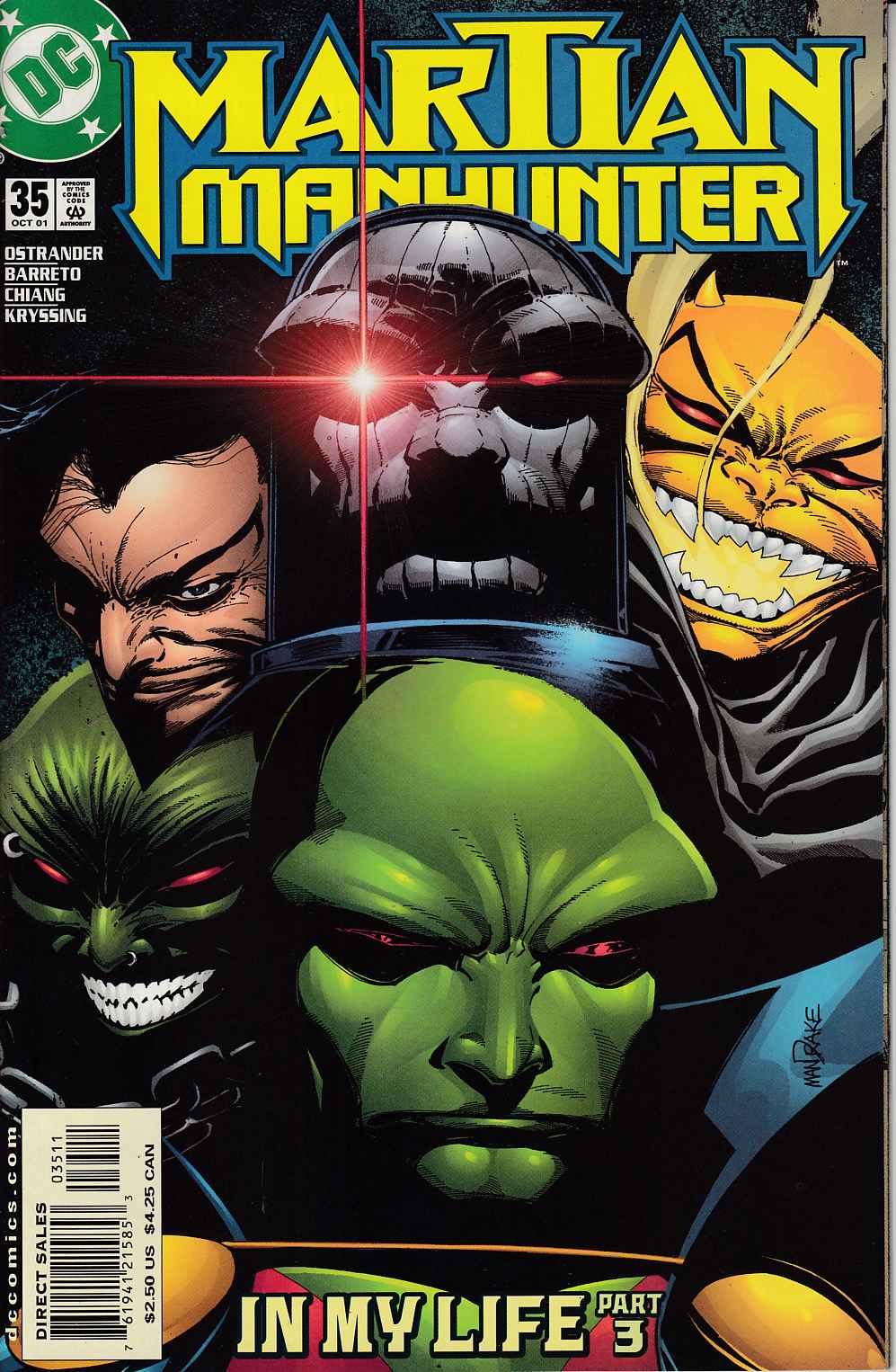Martian Manhunter #35 Near Mint (9.4) [DC Comic] THUMBNAIL