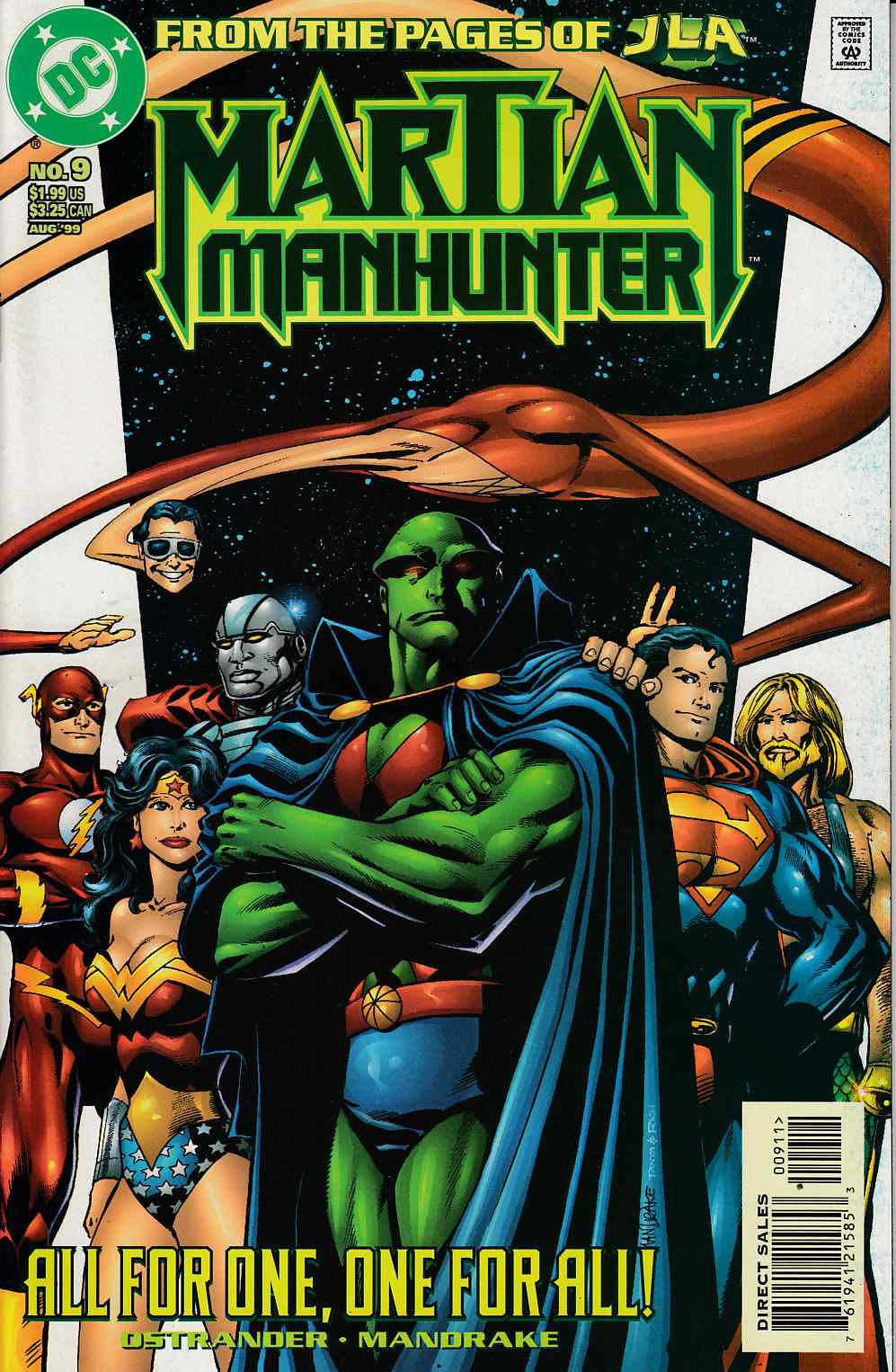 Martian Manhunter #9 Near Mint (9.4) [DC Comic] LARGE