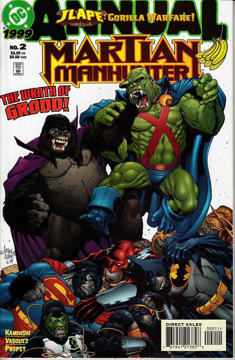Martian Manhunter Annual #2 Near Mint (9.4) [DC Comic] THUMBNAIL
