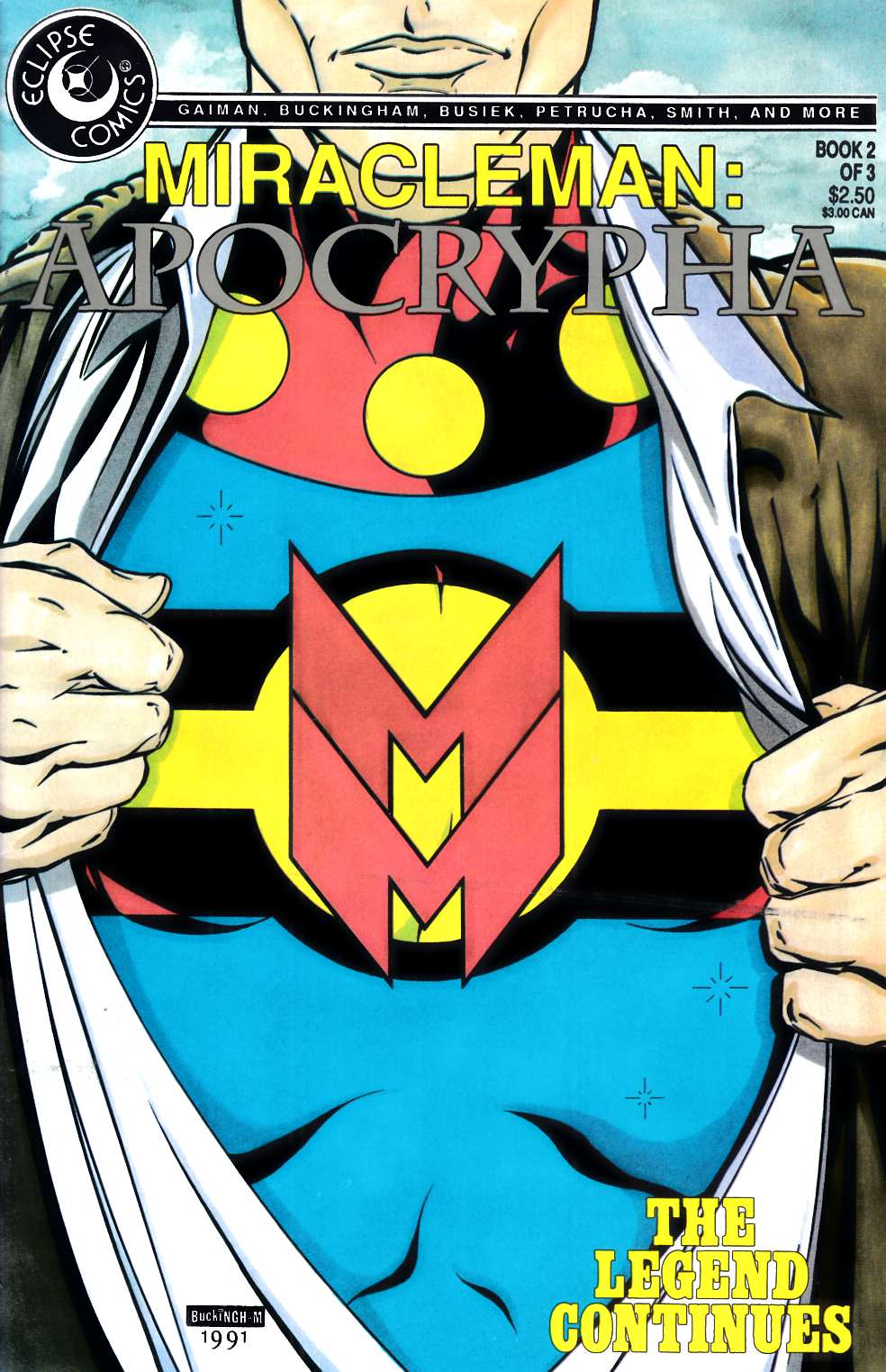 Miracleman Apocrypha #2 Near Mint (9.4) [Eclipse Comic] LARGE