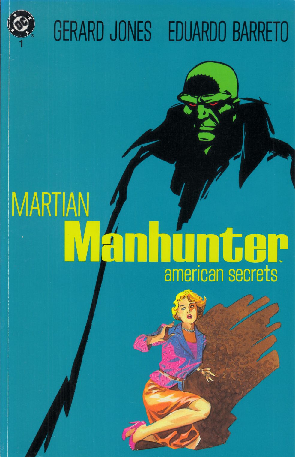 Martian Manhunter American Secrets #1 Fine (6.0) [DC Comic] LARGE