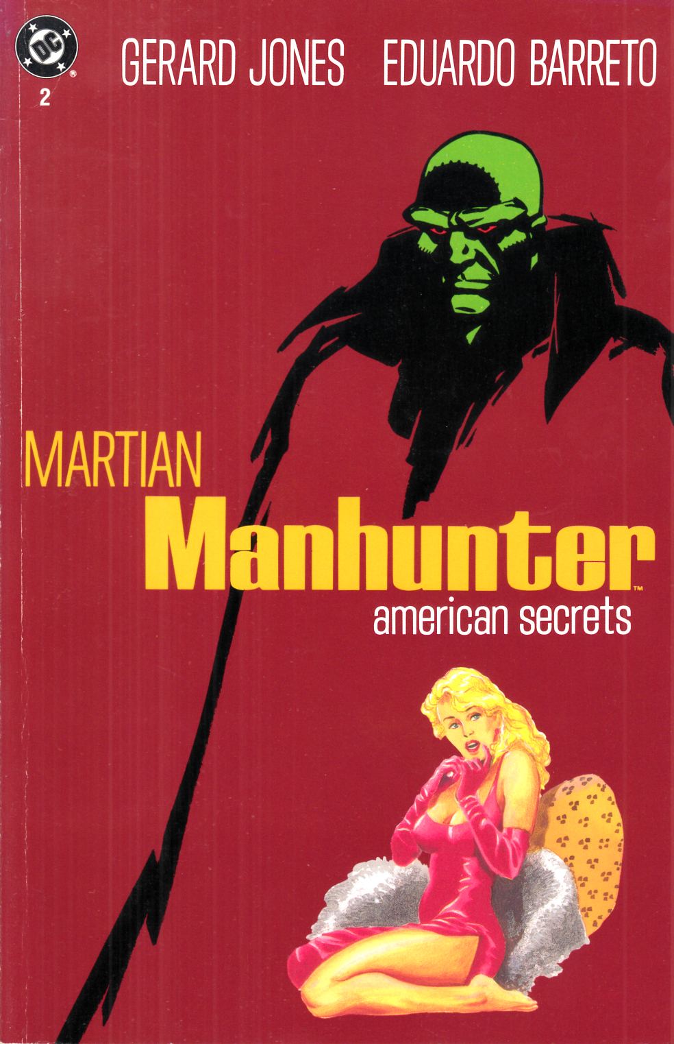 Martian Manhunter American Secrets #2 Fine (6.0) [DC Comic] LARGE