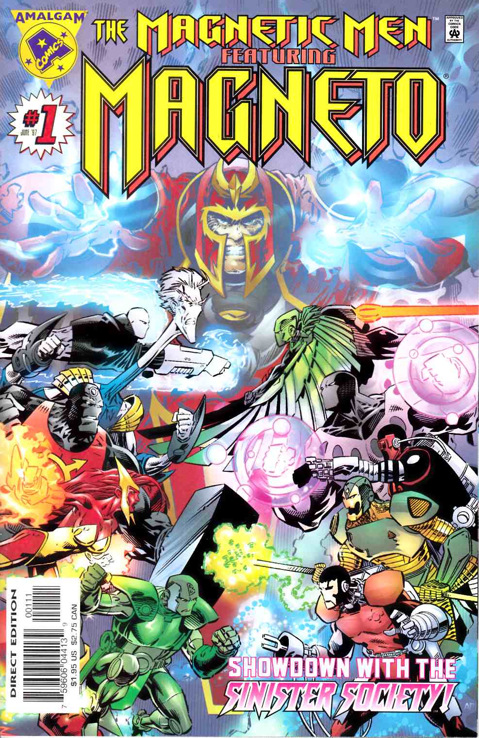 Magnetic Men Featuring Magneto #1 Very Fine (8.0) [Marvel Comic] LARGE