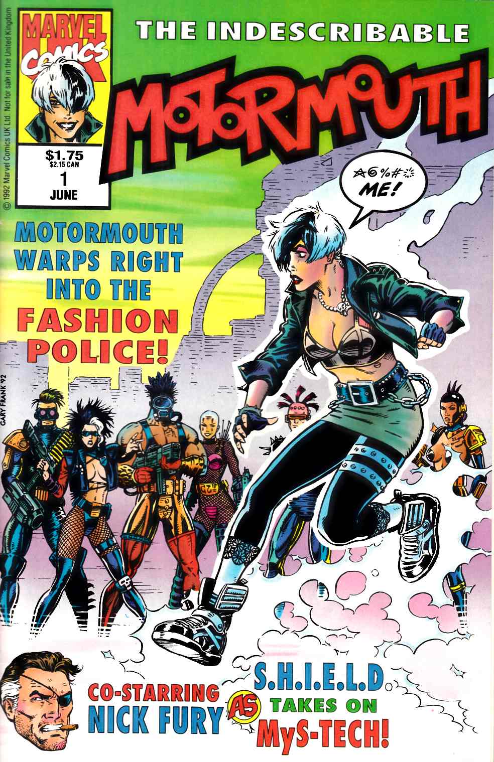 Motormouth #1 Near Mint (9.4) [Marvel Comic] LARGE