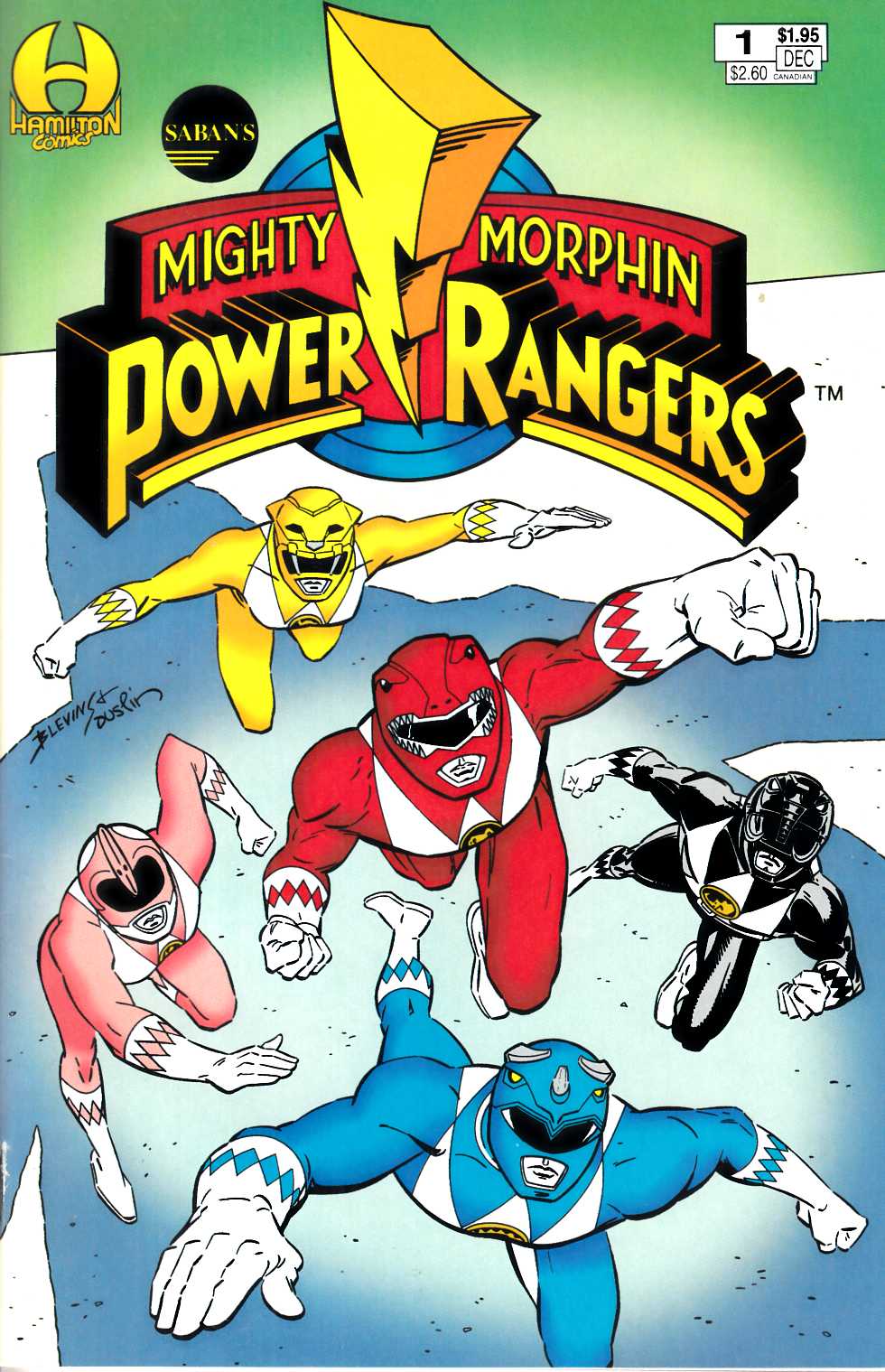 Mighty Morphin Power Rangers #1 Near Mint (9.4) [Hamilton Comic] THUMBNAIL