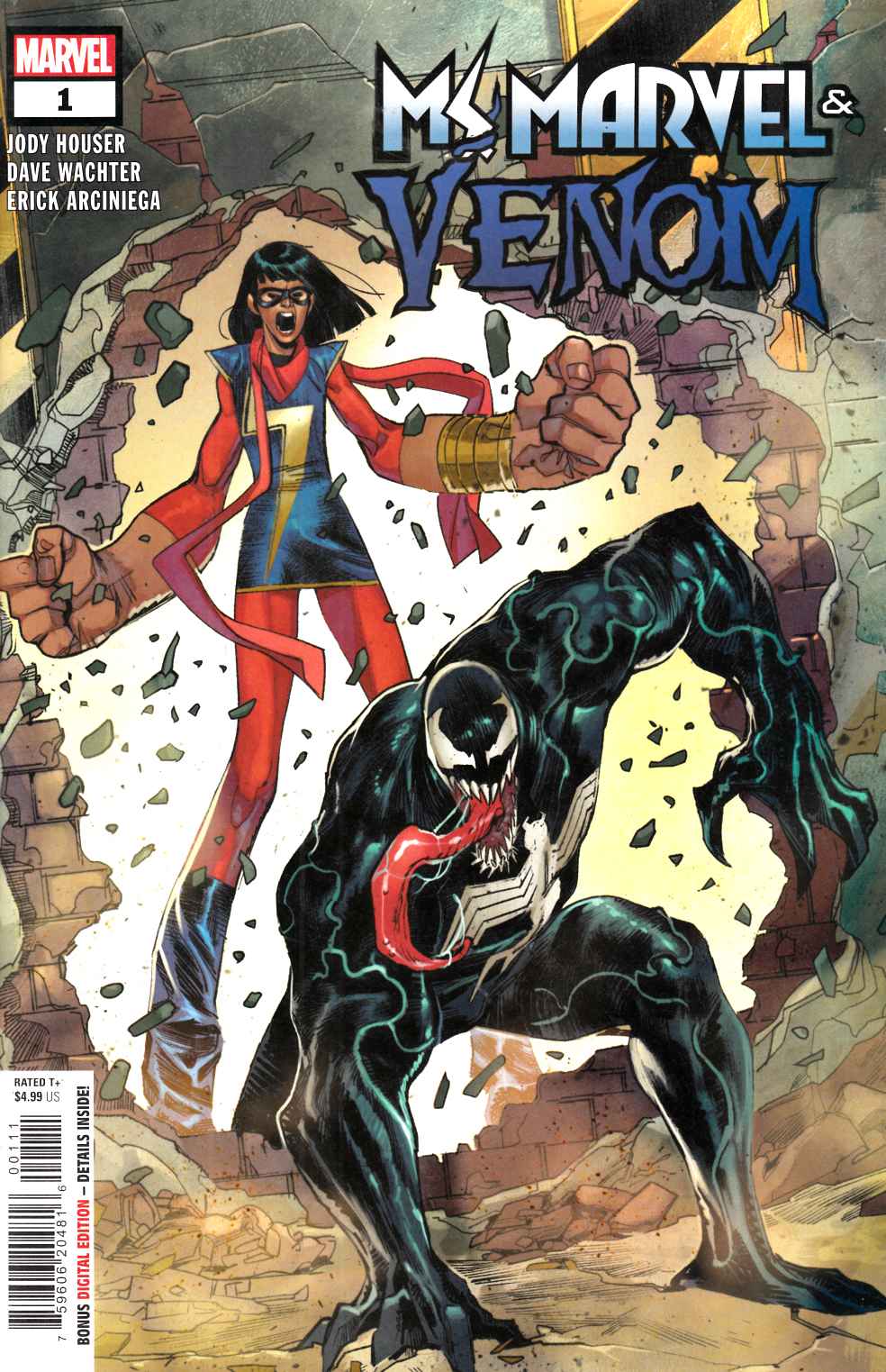 Ms Marvel Venom #1 Near Mint (9.4) [Marvel Comic] THUMBNAIL