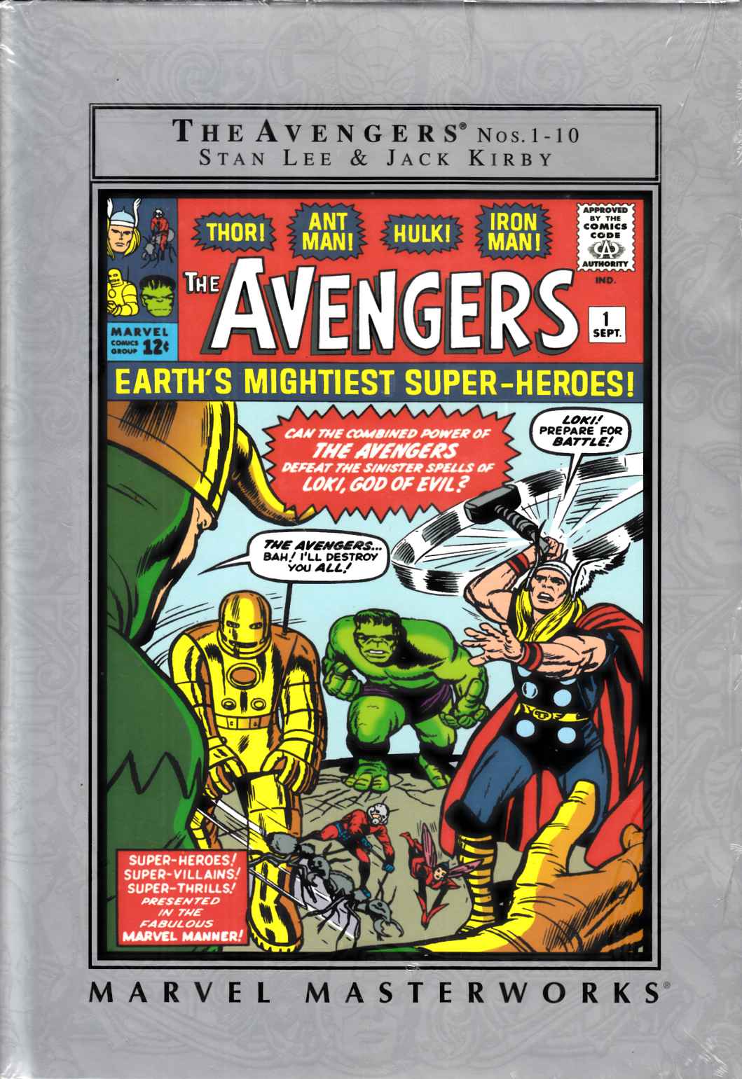 Marvel Masterworks Avengers Volume 1 Second Edition Very Fine (8.0) [Marvel Hardcover] LARGE
