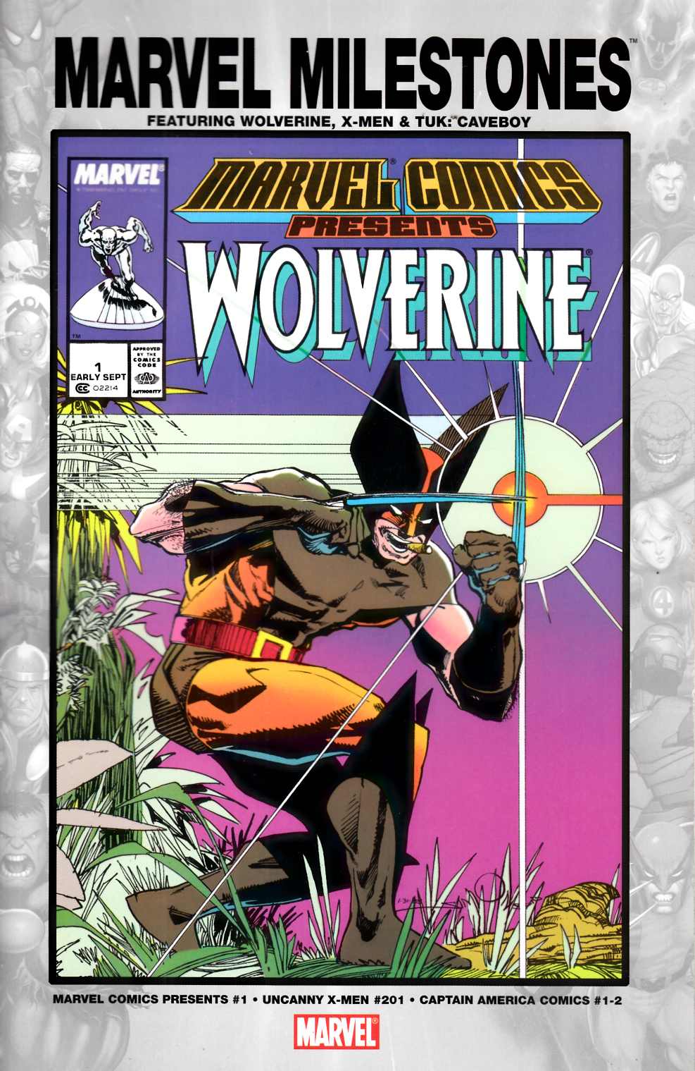 Marvel Milestones Wolverine X-Men and Tuk the Cave Boy #1 Fine (6.0) [Marvel Comic] THUMBNAIL