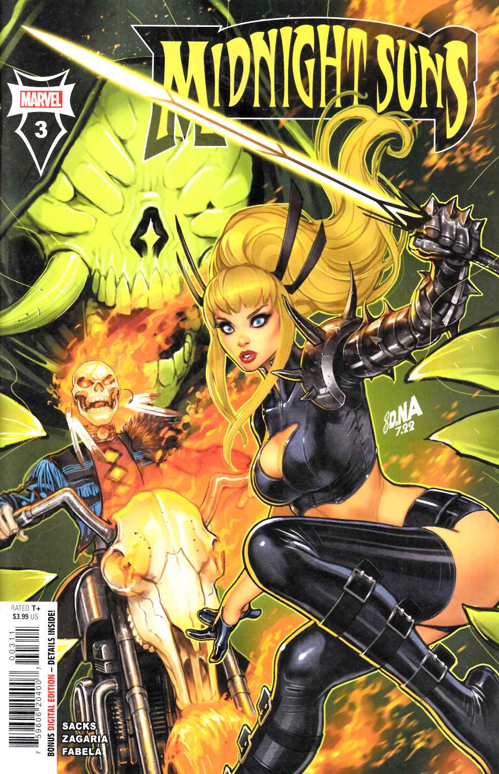 Midnight Suns #3 Near Mint (9.4) [Marvel Comic] THUMBNAIL