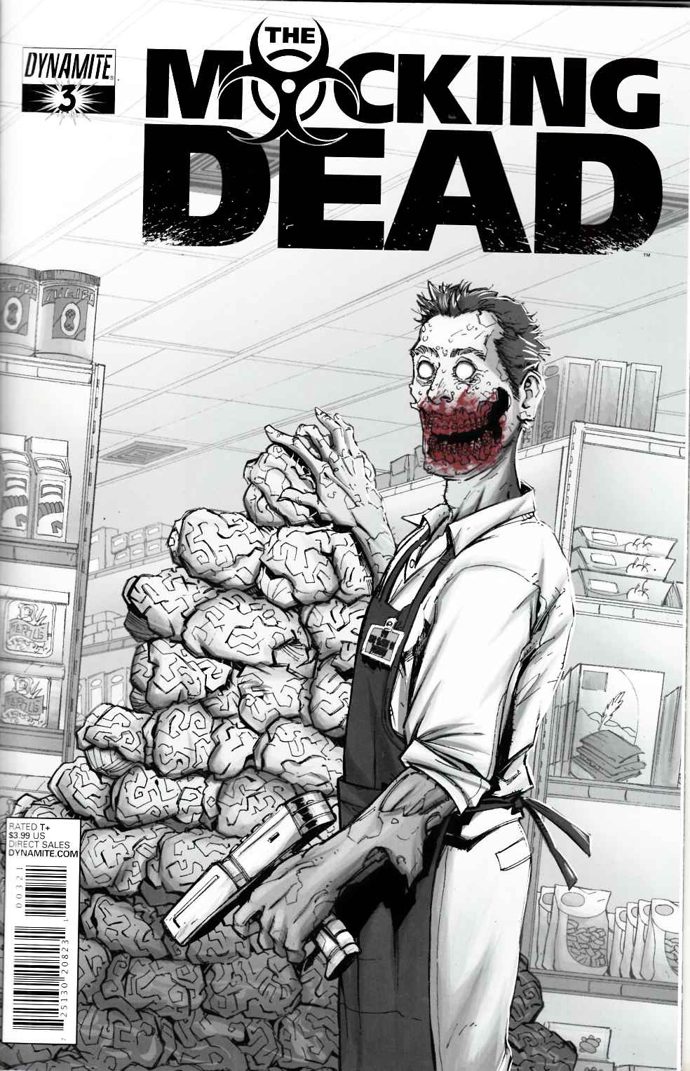 Mocking Dead #3 Dunbar Subscription Variant Cover Near Mint (9.4) [Dynamite Comic] THUMBNAIL