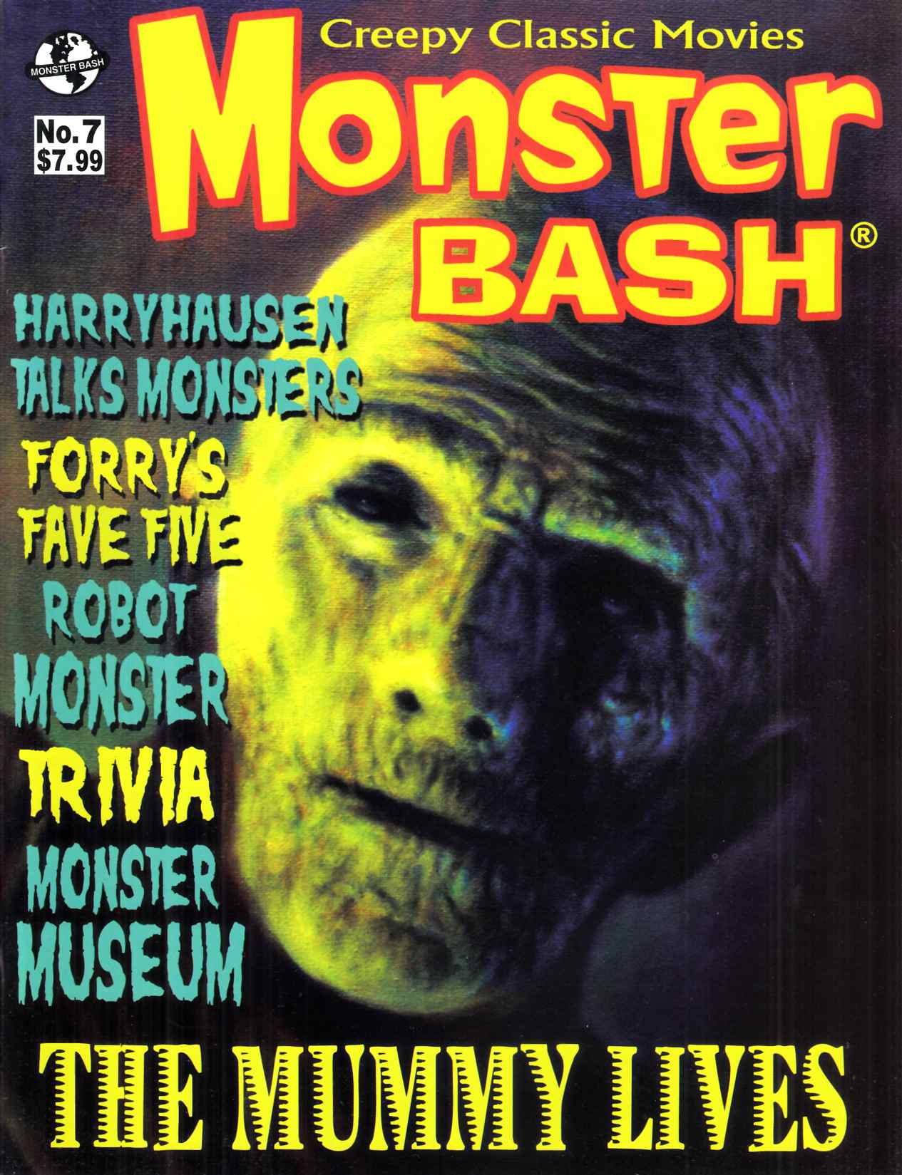 Monster Bash Magazine #7 Very Fine (8.0) [Creepy Classics Magazine] THUMBNAIL