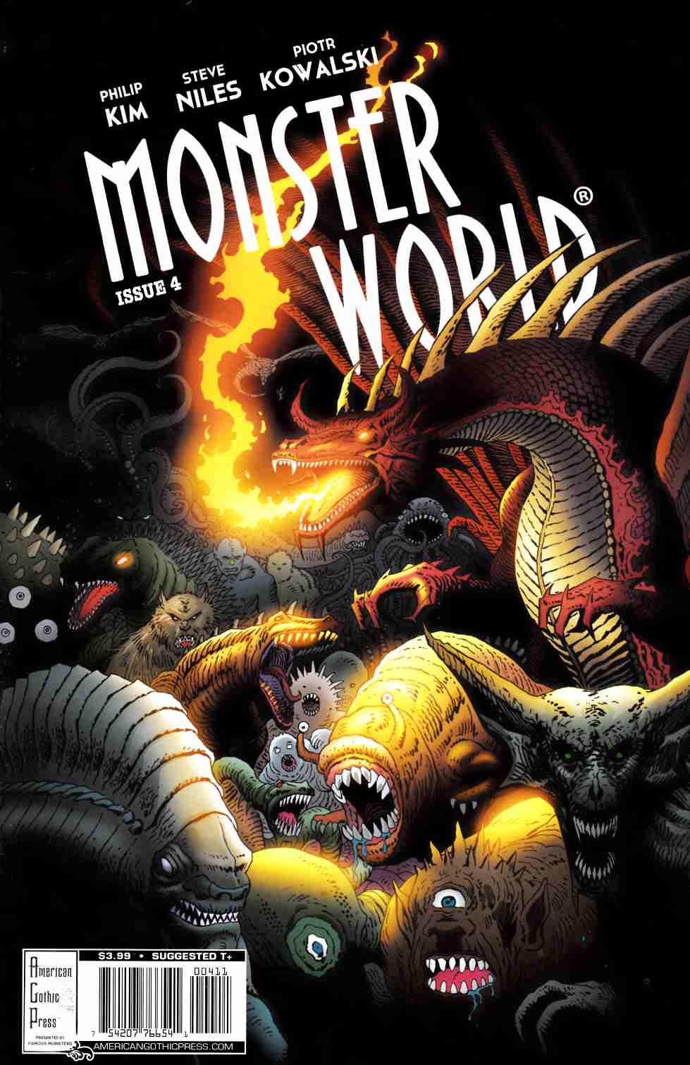Monster World #4 [American Gothic Comic] LARGE