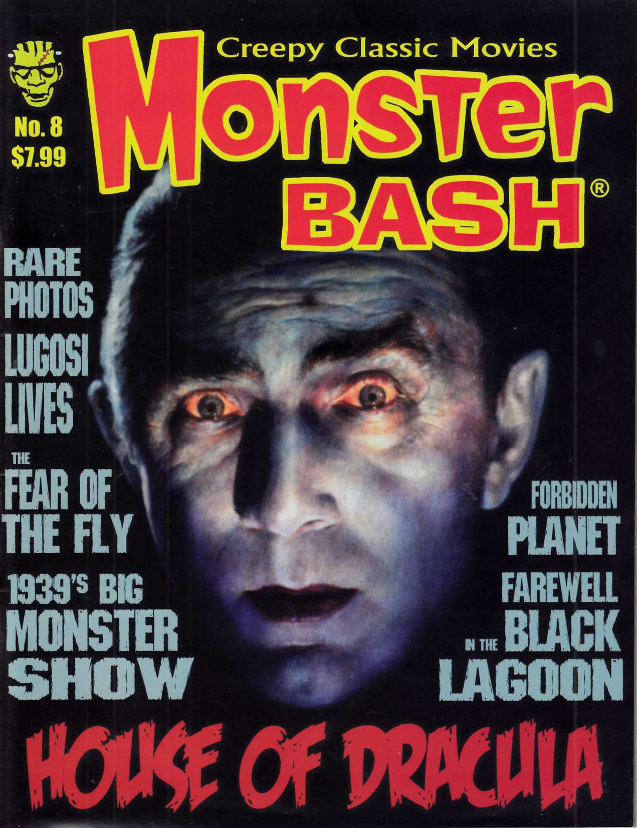 Monster Bash Magazine #8 Very Fine (8.0) [Creepy Classics Magazine] THUMBNAIL