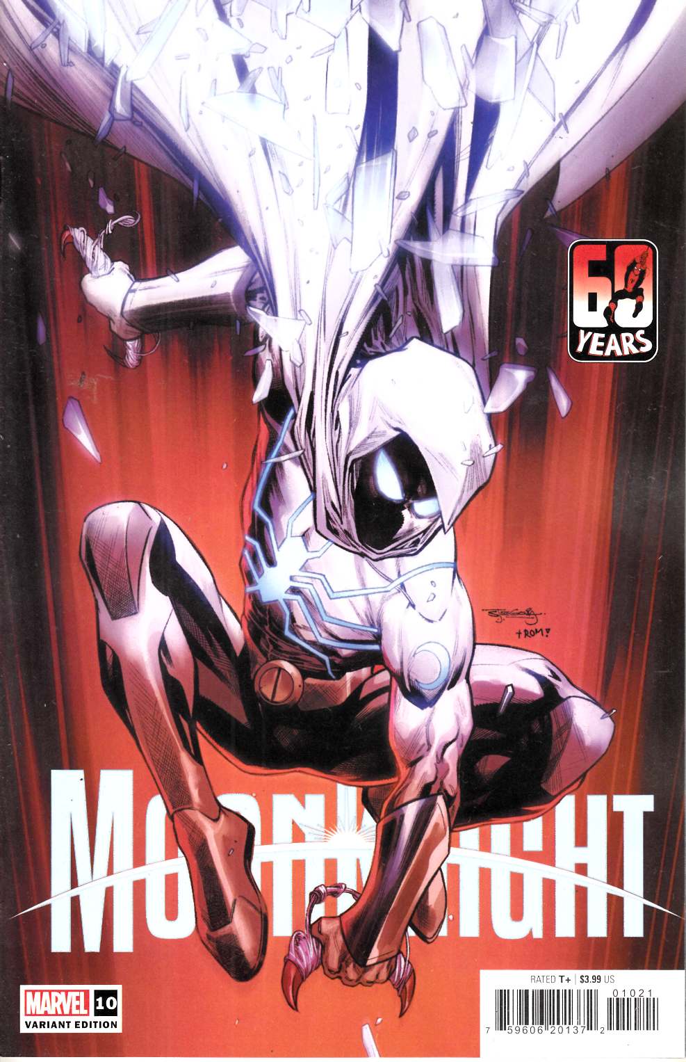 Moon Knight #10 Segovia Variant Cover Near Mint (9.4) [Marvel Comic] THUMBNAIL