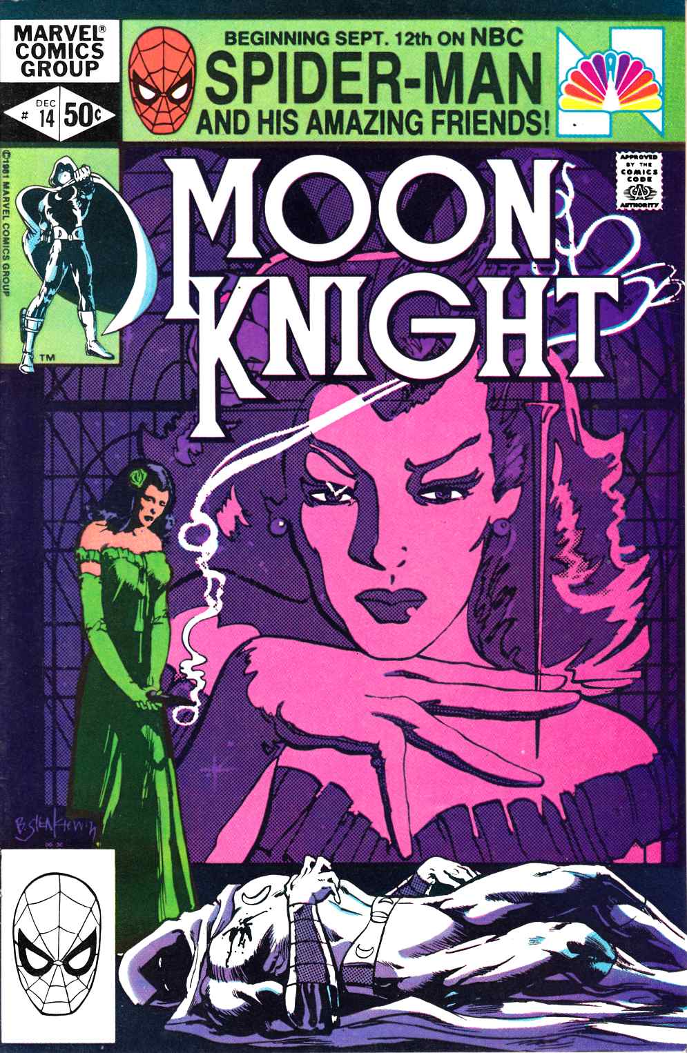 Moon Knight #14 Very Fine (8.0) [Marvel Comic] THUMBNAIL