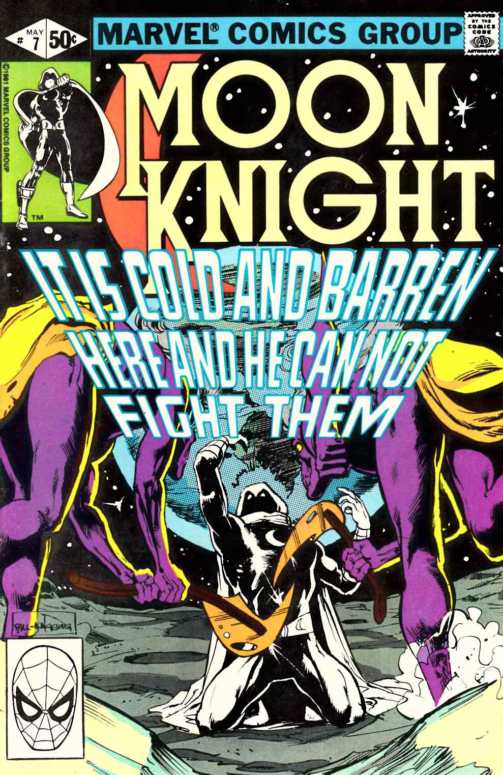 Moon Knight #7 Very Fine Plus (8.5) [Marvel Comic] THUMBNAIL