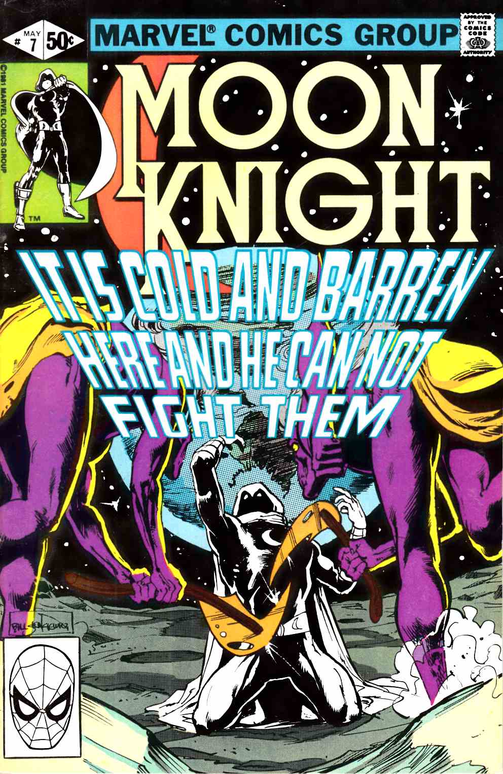 Moon Knight #7 Very Fine (8.0) [Marvel Comic] THUMBNAIL