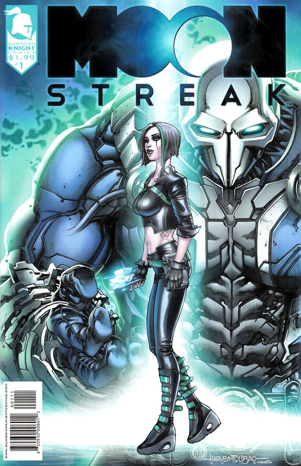 Moonstreak #1 Cover B [Guardian Knight Comic] LARGE