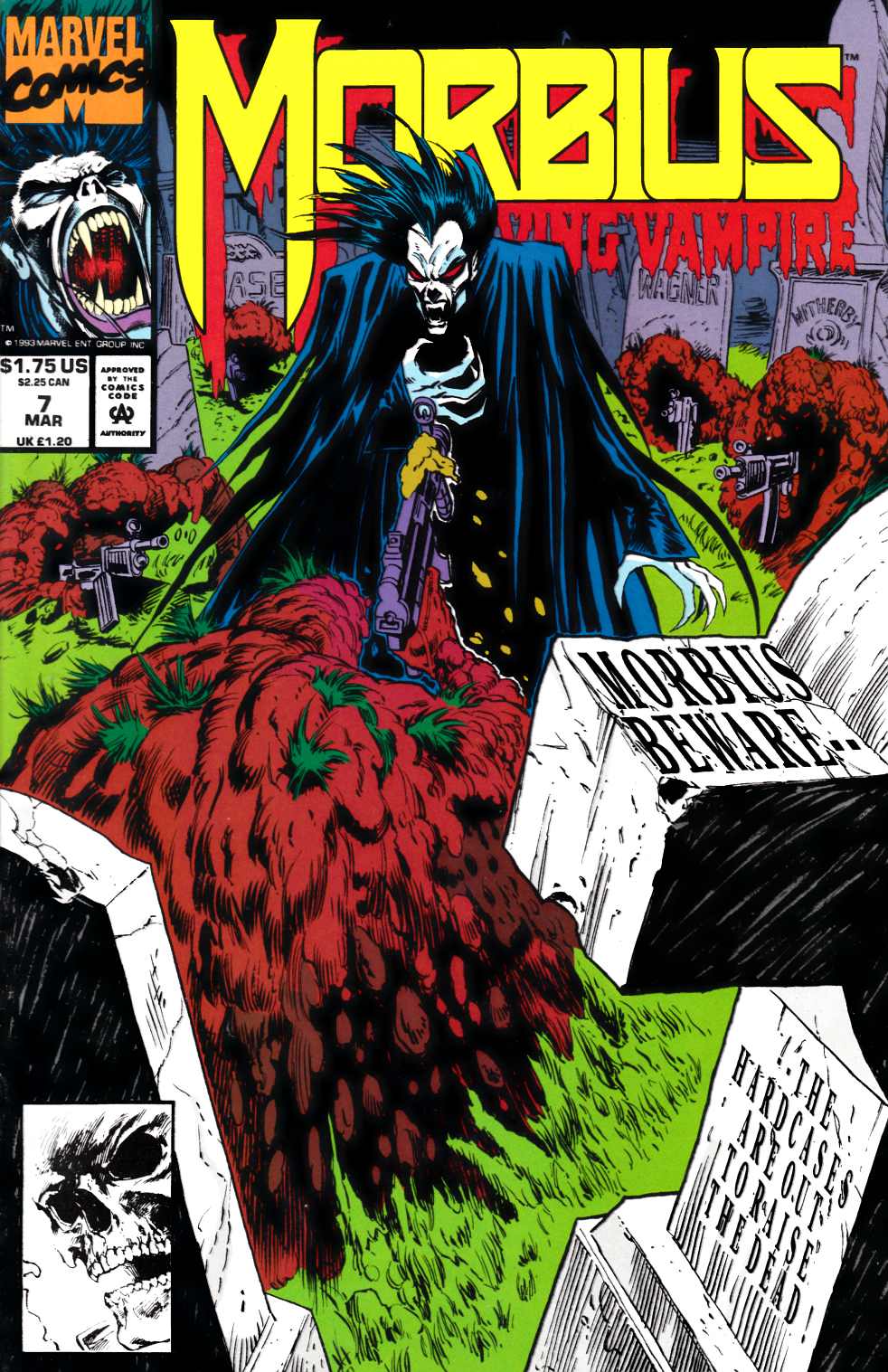 Morbius the Living Vampire #7 Near Mint (9.4) [Marvel Comic] THUMBNAIL