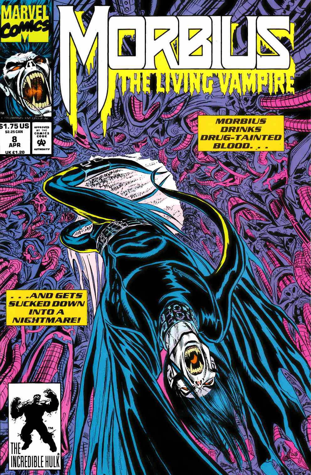 Morbius the Living Vampire #8 Near Mint (9.4) [Marvel Comic] LARGE