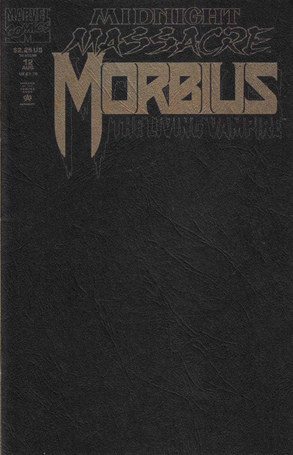 Morbius the Living Vampire #12 Near Mint (9.4) [Marvel Comic] LARGE