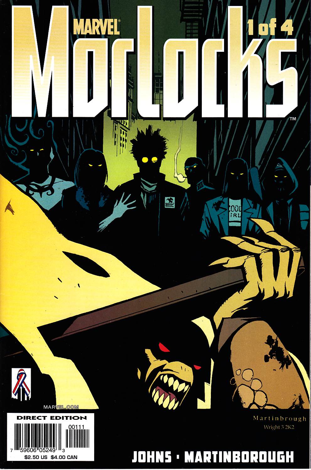 Morlocks #1 Near Mint (9.4) [Marvel Comic] LARGE