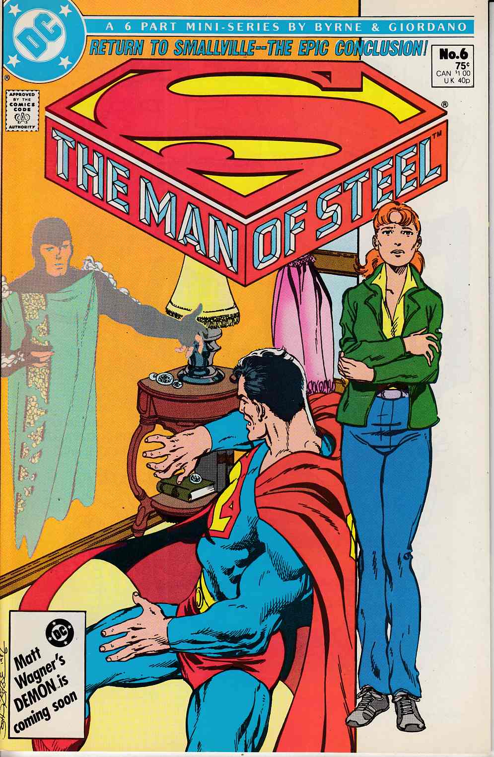 Man of Steel #6 Near Mint (9.4) [DC Comic] LARGE