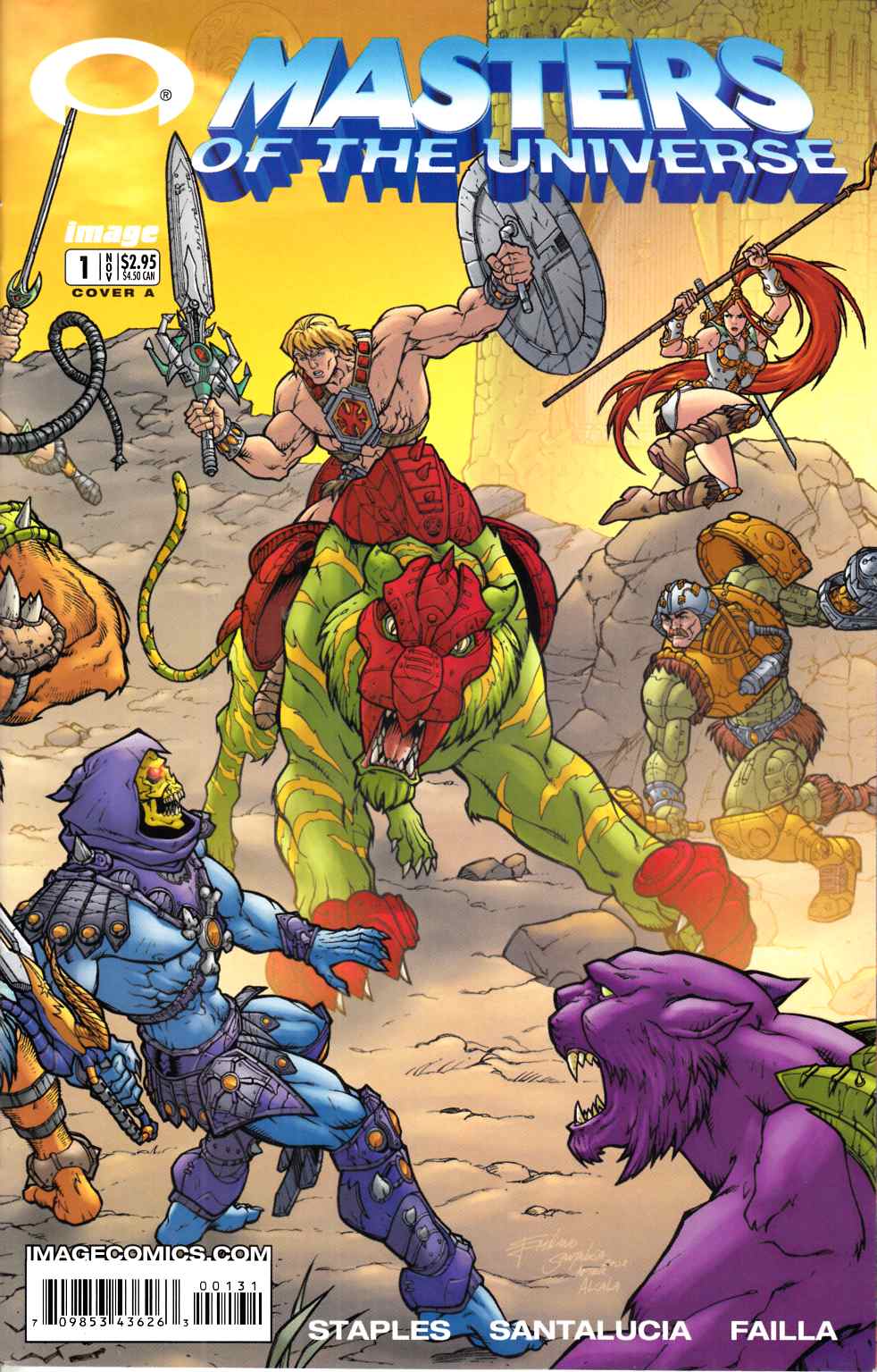 Masters of the Universe #1 Cover A Near Mint (9.4) [Image Comic] LARGE