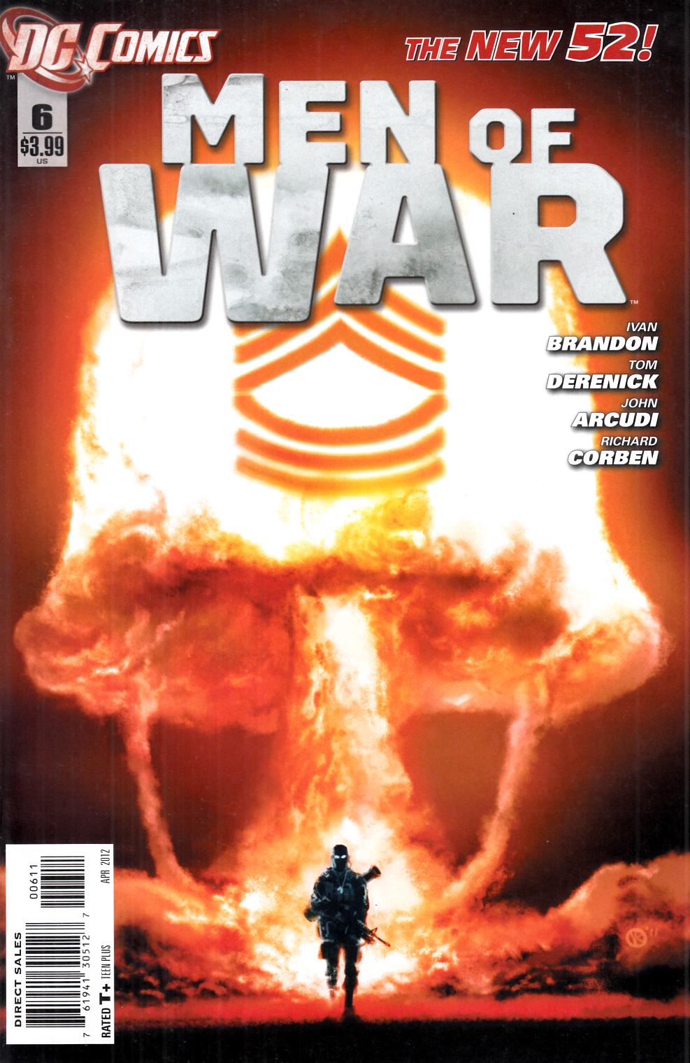 Men of War #6 Very Fine (8.0) [DC Comic] LARGE