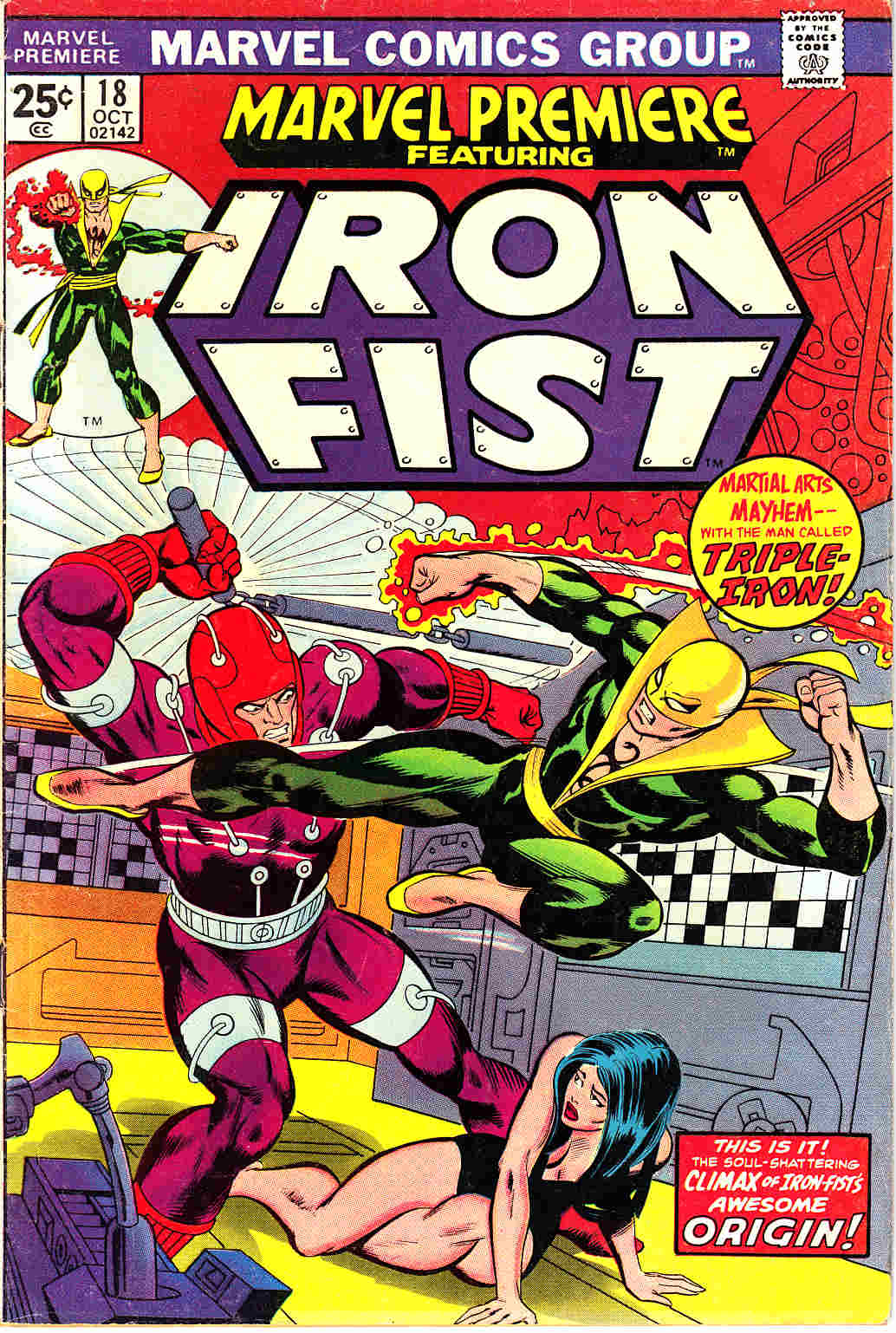 Marvel Premiere #18 Fine (6.0) [Marvel Comic] THUMBNAIL