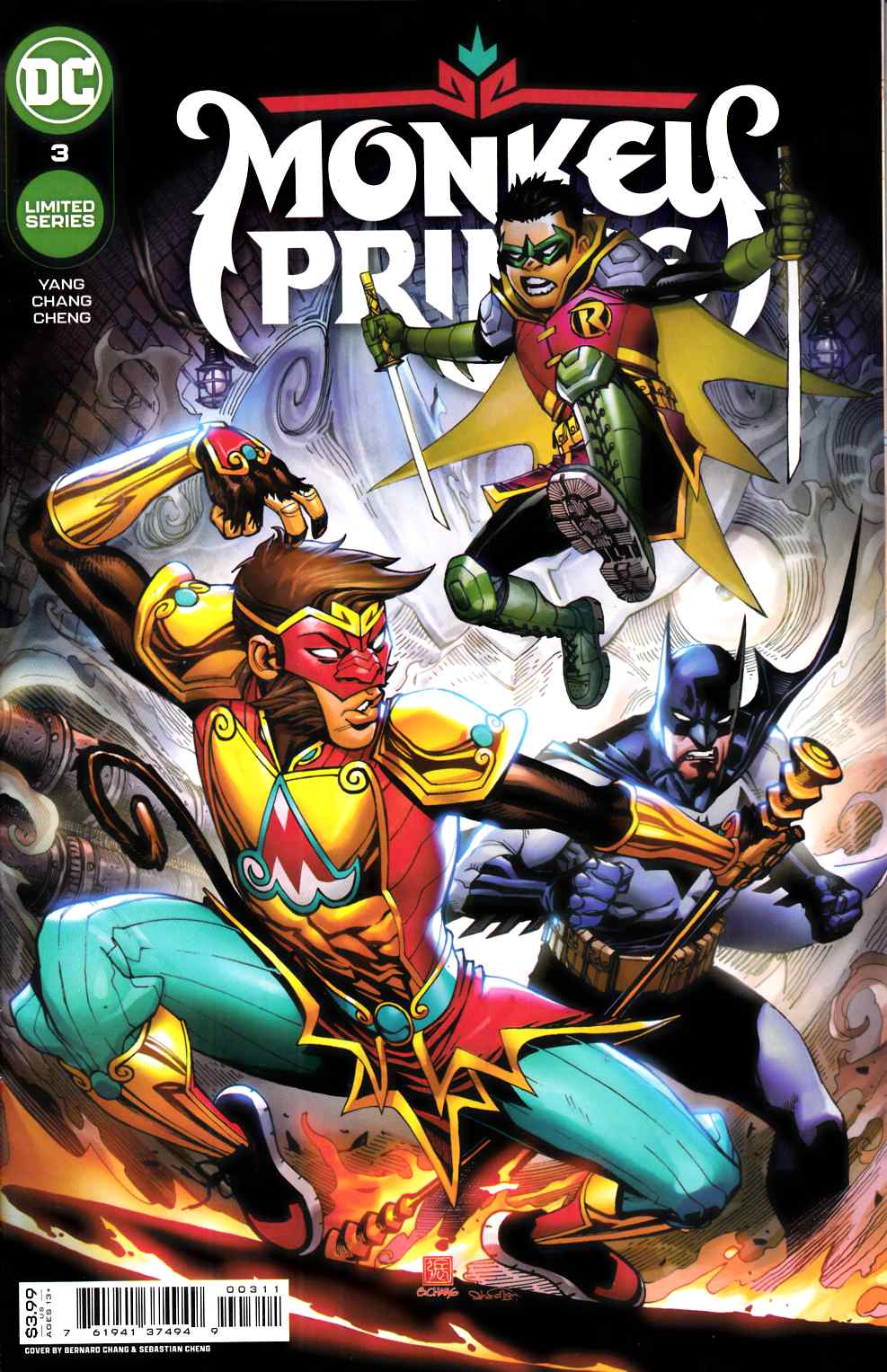 Monkey Prince #3 Near Mint (9.4) [DC Comic] LARGE