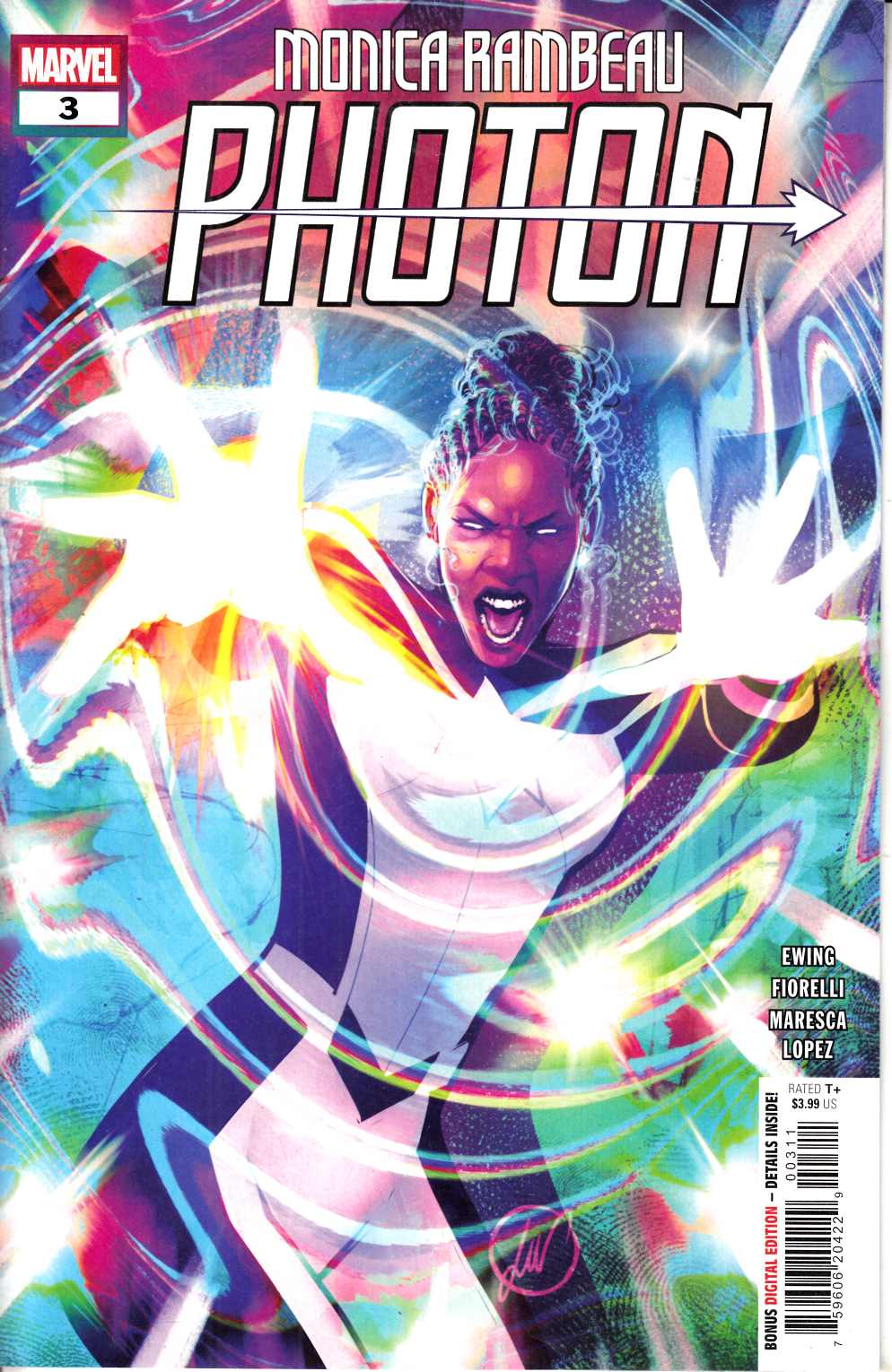 Monica Rambeau Photon #3 Near Mint (9.4) [Marvel Comic] LARGE