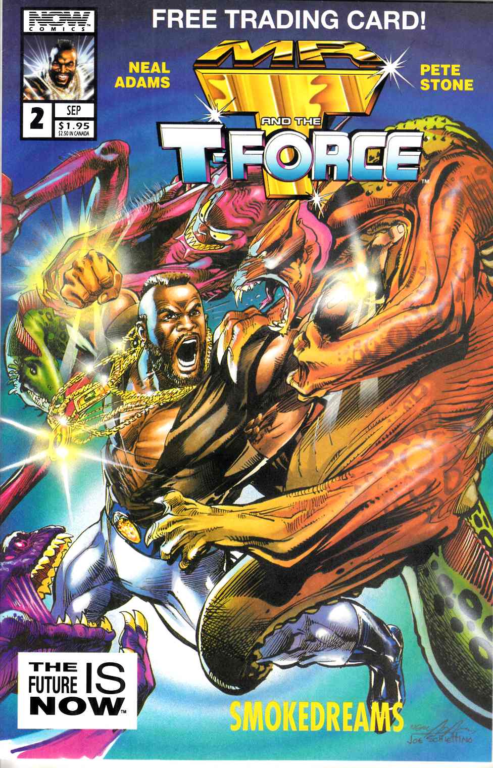Mr T and the T Force #2 Very Fine (8.0) [Now Comic] LARGE