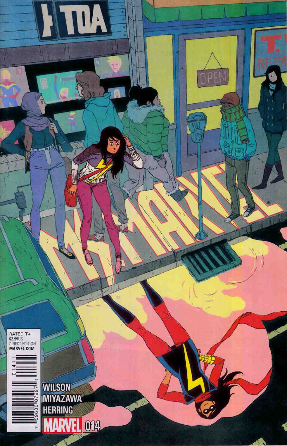 Ms Marvel #14 Near Mint (9.4) [Marvel Comic] THUMBNAIL