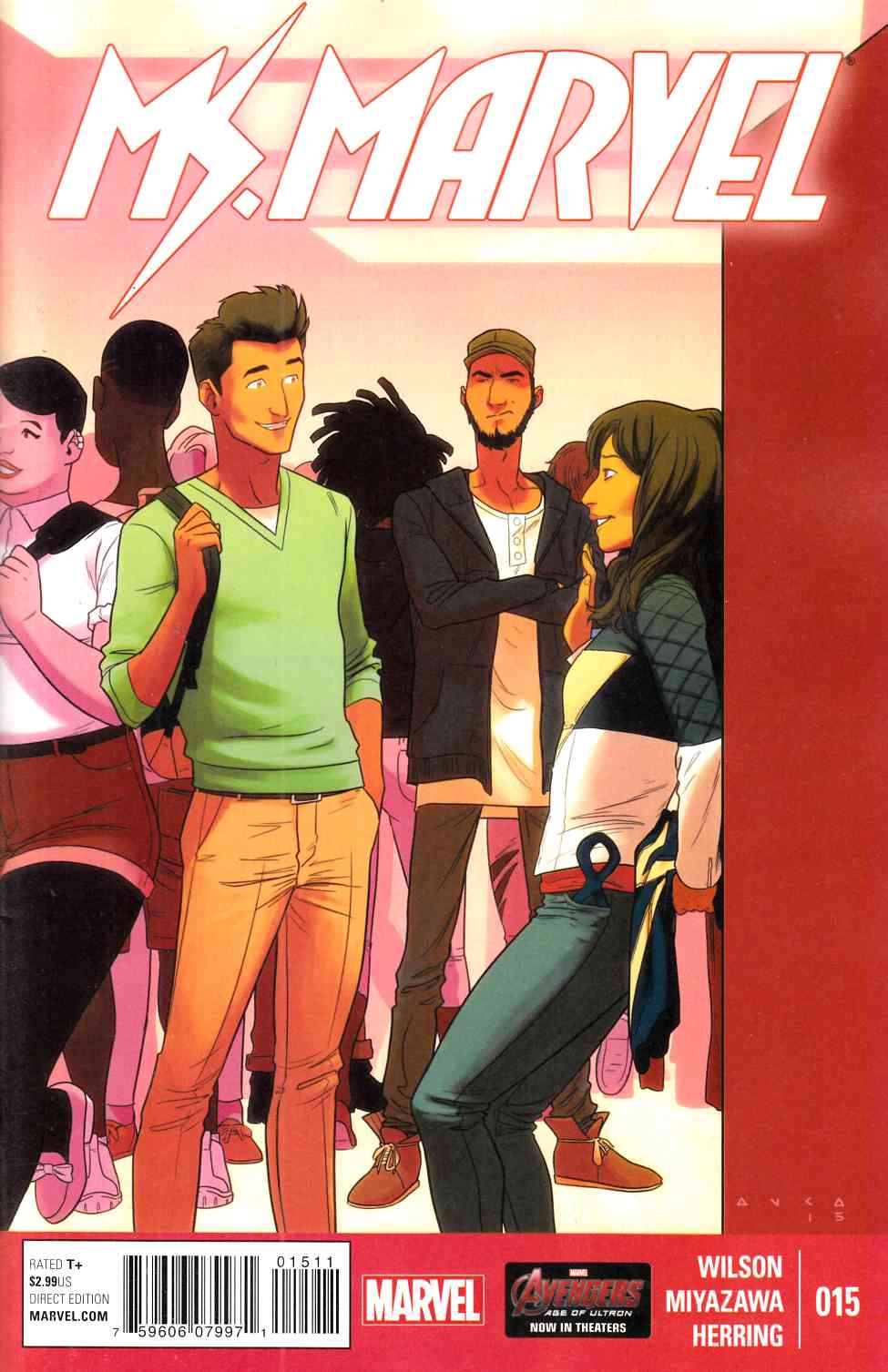 Ms Marvel #15 Near Mint (9.4) [Marvel Comic] THUMBNAIL