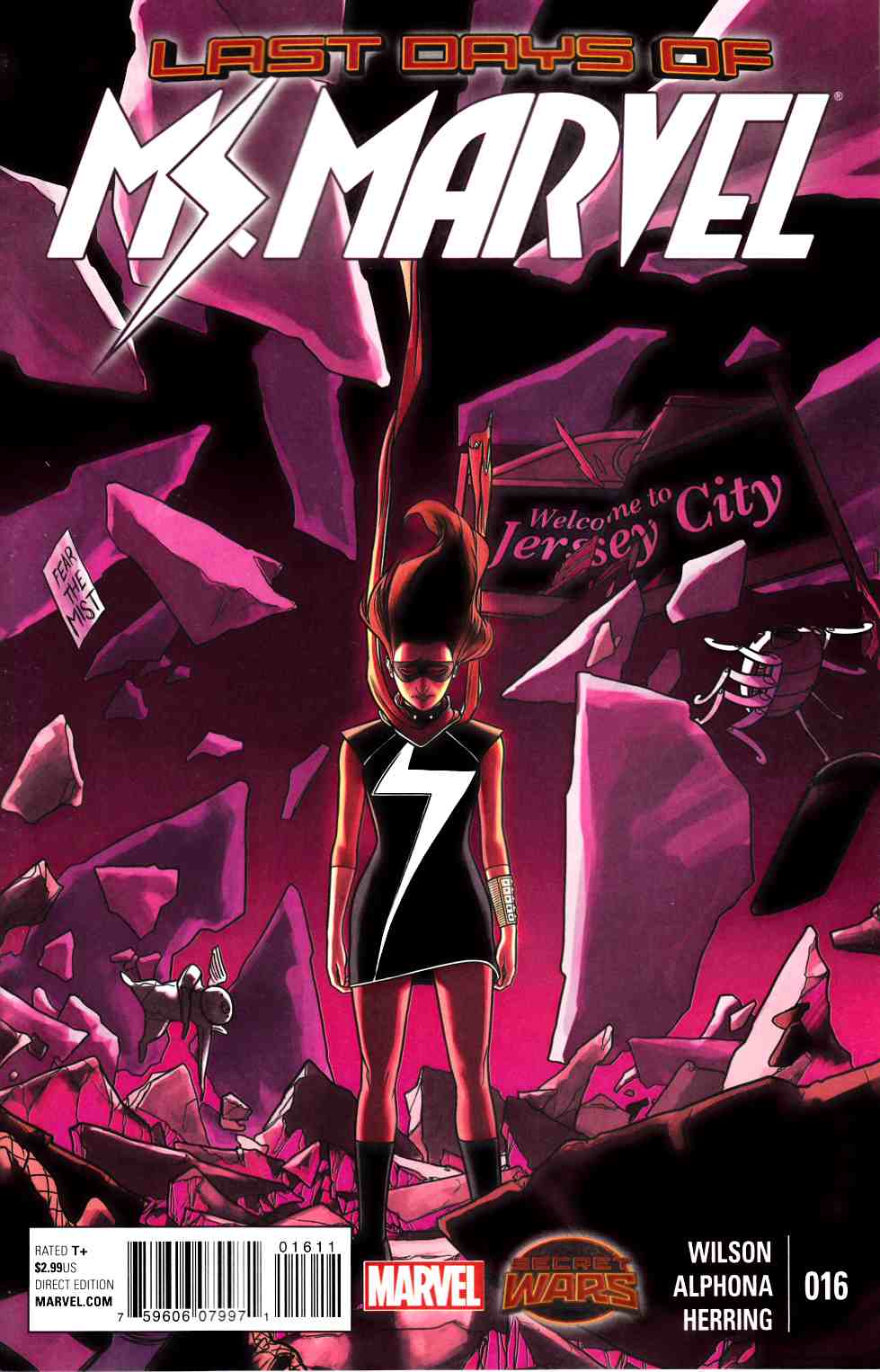 Ms Marvel #16 Near Mint (9.4) [Marvel Comic] THUMBNAIL