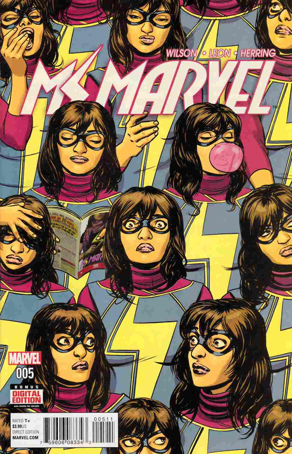 Ms Marvel #5 Near Mint (9.4) [Marvel Comic] THUMBNAIL