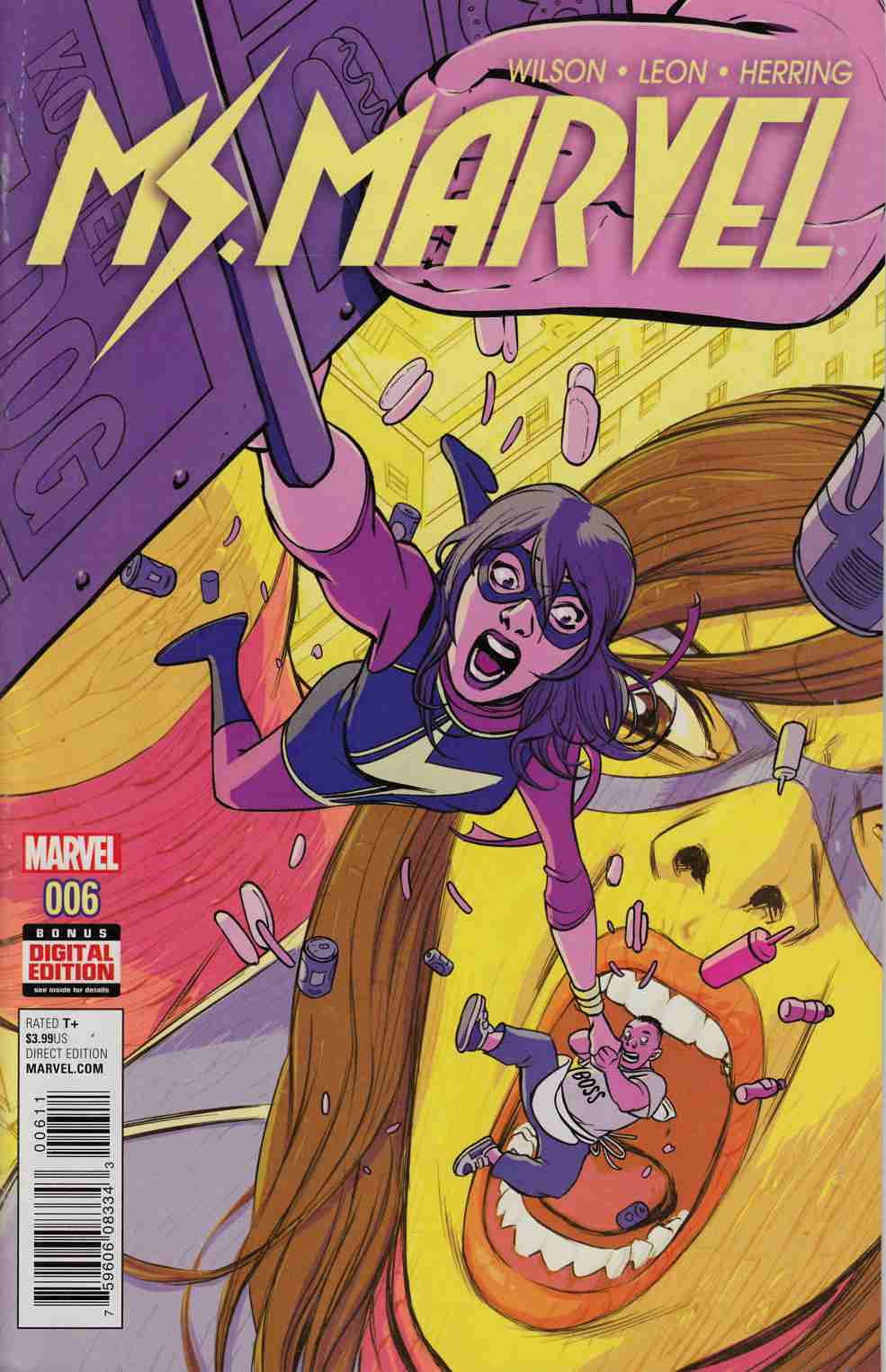 Ms Marvel #6 Near Mint (9.4) [Marvel Comic] THUMBNAIL