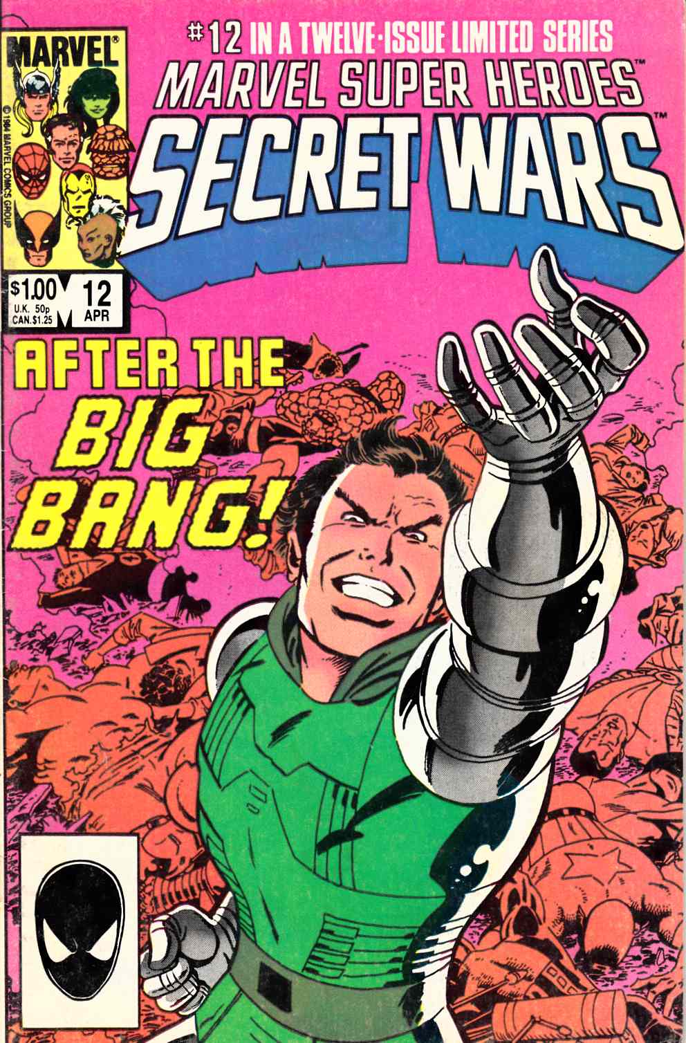 Marvel Super Heroes Secret Wars #12 Fine (6.0) [Marvel Comic] THUMBNAIL