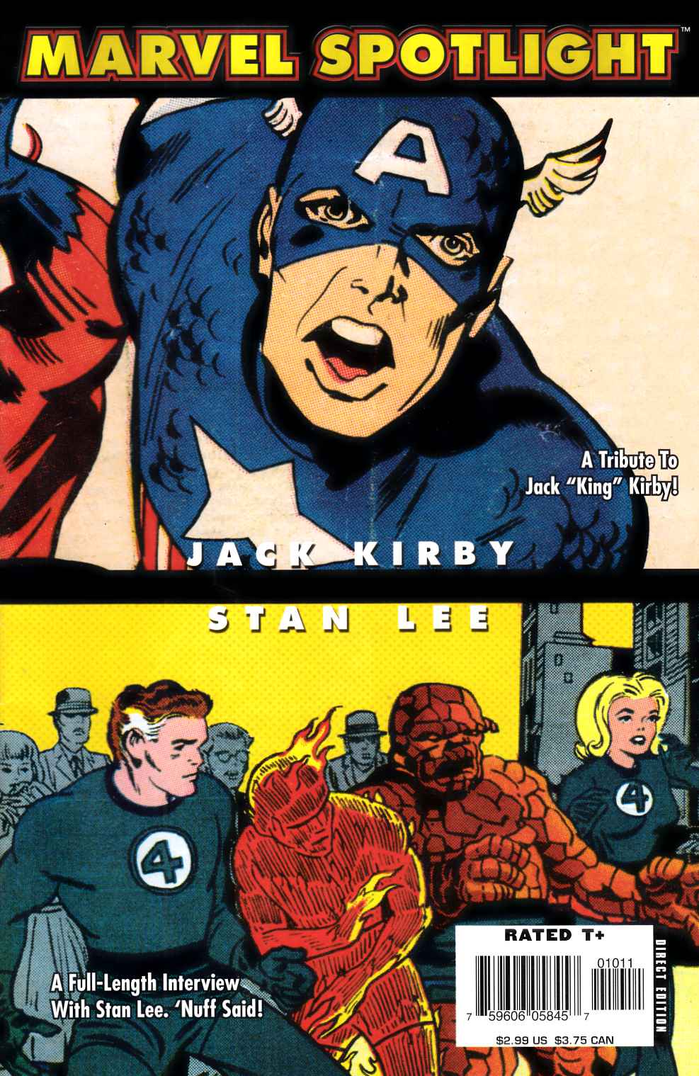 Marvel Spotlight #10 Stan Lee Jack Kirby Fine (6.0) [Marvel Comic] THUMBNAIL