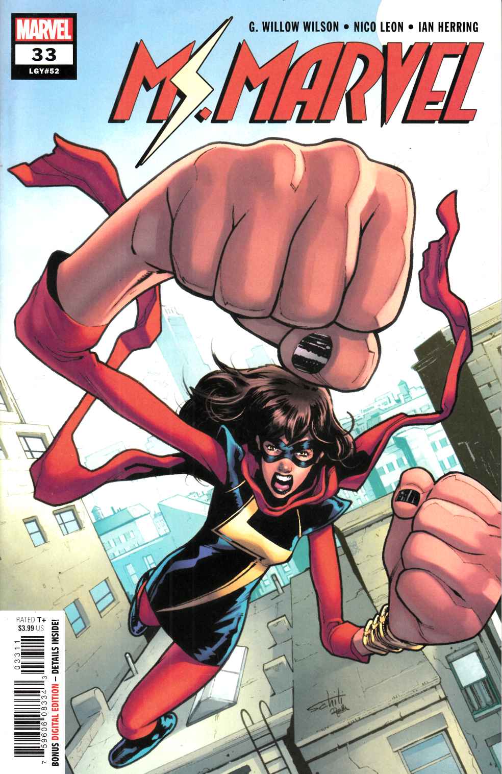 Ms Marvel #33 Near Mint (9.4) [Marvel Comic] LARGE