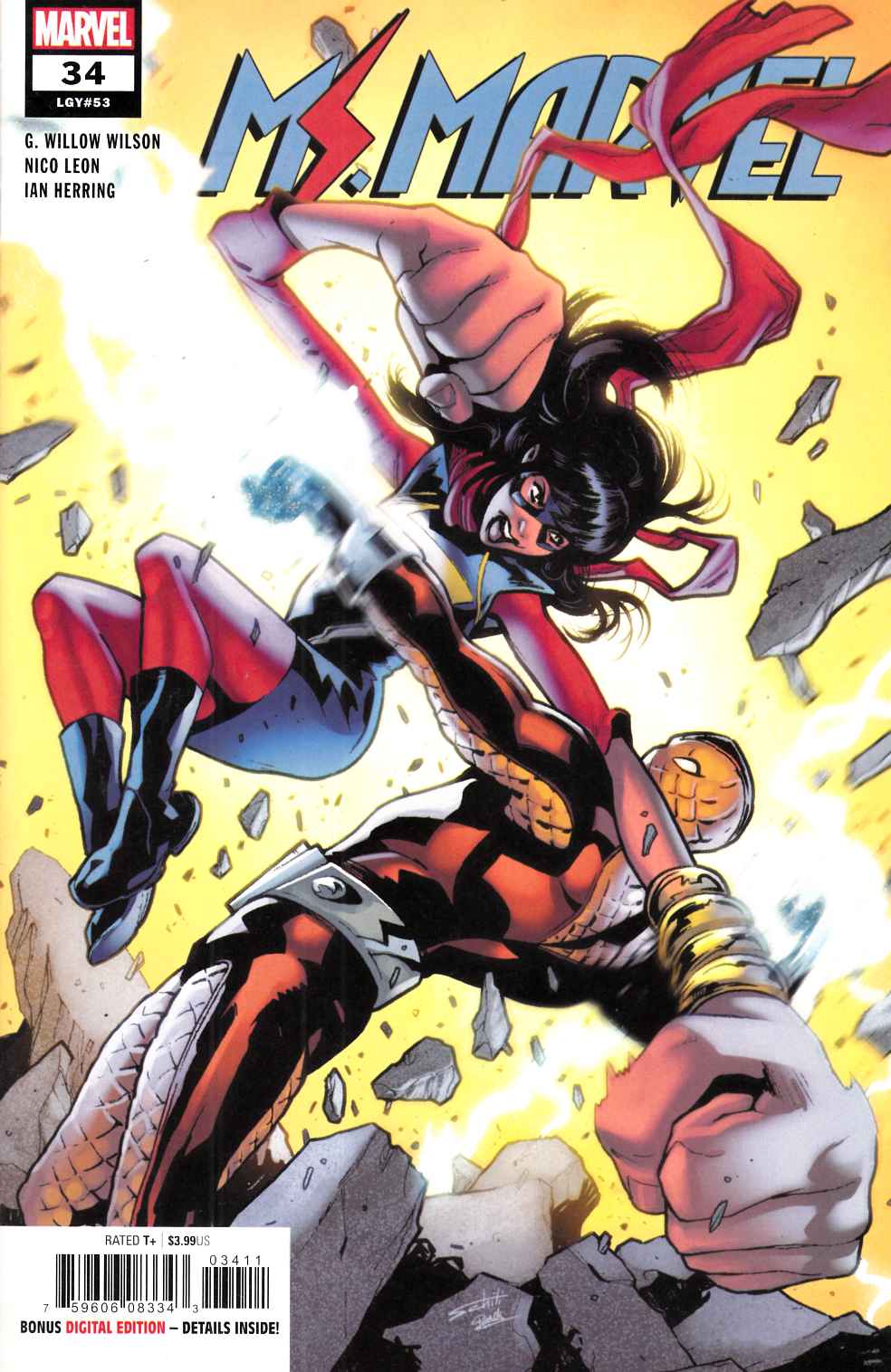 Ms Marvel #34 Near Mint (9.4) [Marvel Comic] THUMBNAIL