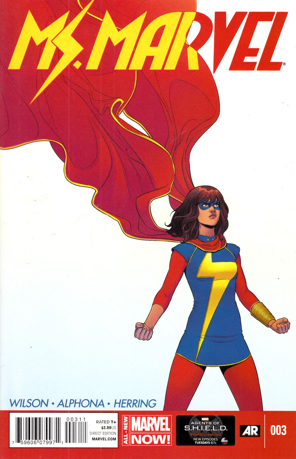 Ms Marvel #3 Near Mint Minus (9.2) [Marvel Comic] THUMBNAIL